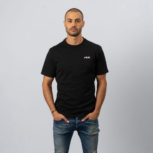 Camisetas Manga Corta Fila Hombre Negras - Noose - España 763245WCH